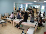 a continuing education session at Pilates of Boca